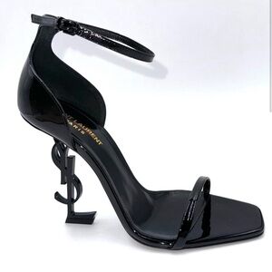 SOLD High end designer sandal women with black logo